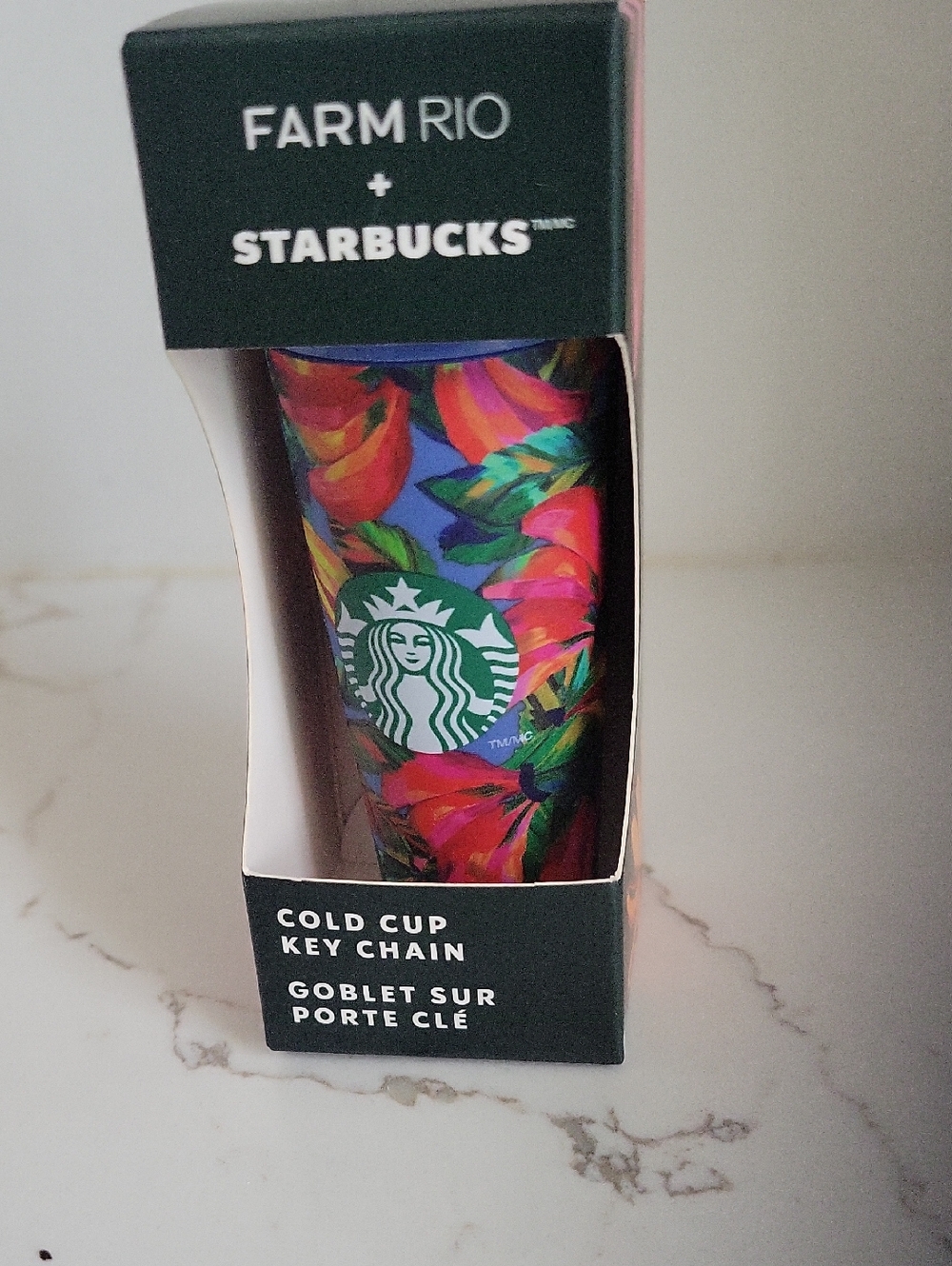 FARM Rio Starbucks Collaborative Key Chain - Banana Mix Design - Picture 2 of 3